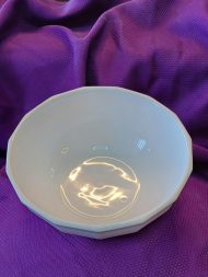 کاسه چند ضلعی بزرگ ریخته گری دوغابی (بسته ۳ عددی)