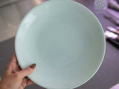 قالب گچی بشقاب گرد بزرگ اشکان پارت آفرین کد 917