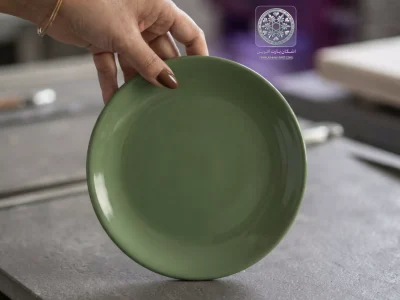 قالب گچی بشقاب گرد کوچک اشکان پارت آفرین کد 915