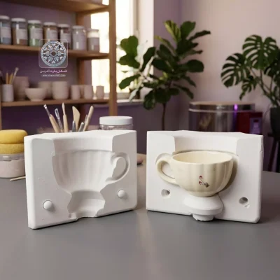 قالب گچی فنجان دالبری کوچک اشکان پارت آفرین