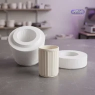 قالب گچی لیوان بارکد (دسته جدا) اشکان پارت آفرین کد 918