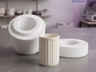 قالب گچی لیوان بارکد (دسته جدا) اشکان پارت آفرین کد 918