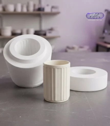 قالب گچی لیوان بارکد (دسته جدا) اشکان پارت آفرین کد 918