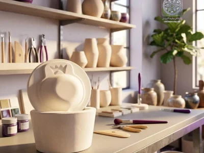 قالب گچی پیاله انار اشکان پارت آفرین کد 995 (2)